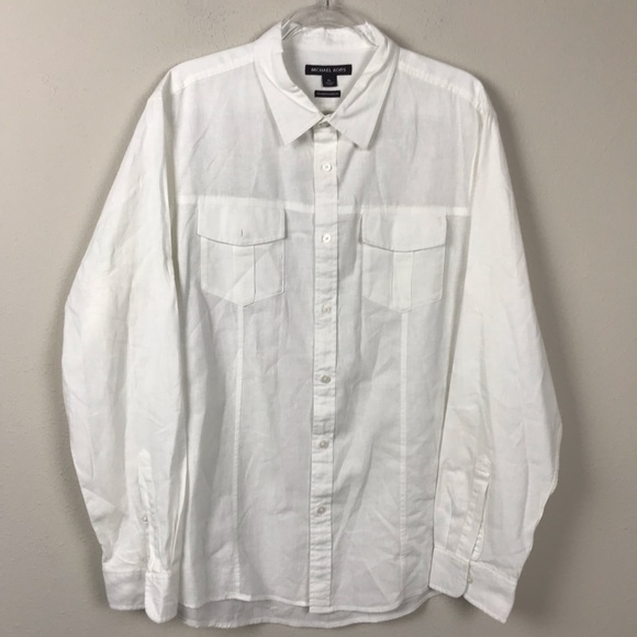 michael kors classic fit shirt